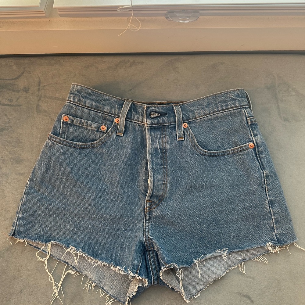 Levi's Classic Blue Jean Shorts